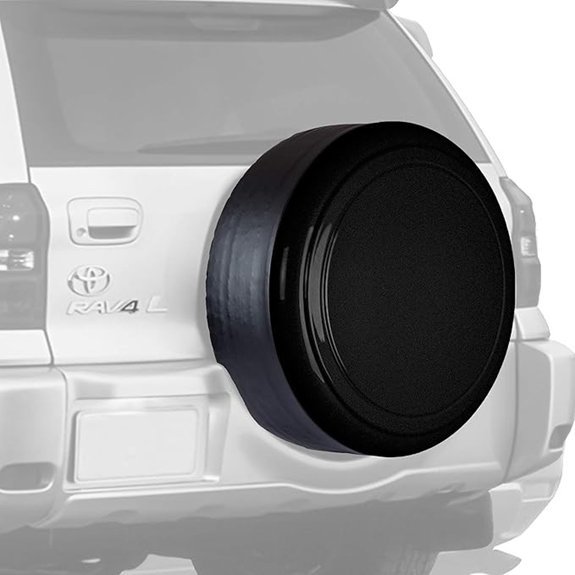 Boomerang Rigid Tire Cover for Toyota RAV4