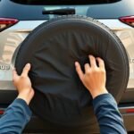 toyota rav4 tire cover installation