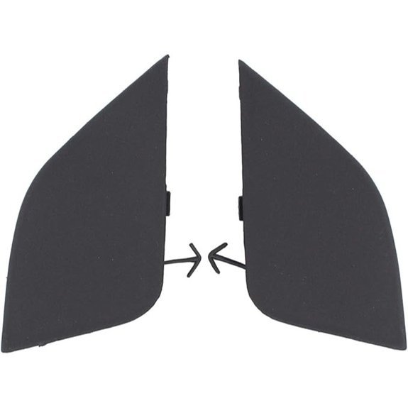 NewYall Tow Hook Eye Cover Caps for Toyota RAV4