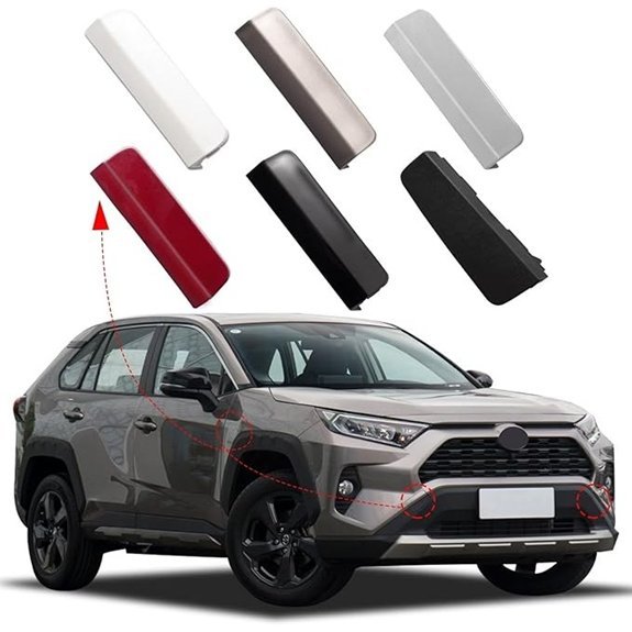 Car Front Bumper Tow Hook Cover for Toyota RAV4