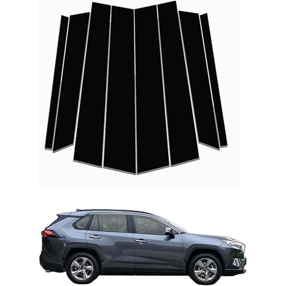 Car Window B Pillar Trim for Toyota RAV4 (10pcs)
