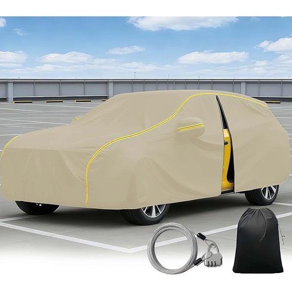 Toyota RAV4 Full Waterproof Car Cover with Lock