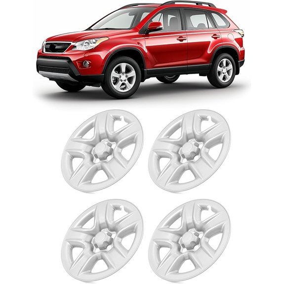 KUAFU 17-Inch Wheel Skins Hubcaps for Toyota RAV4