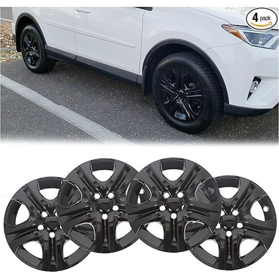 HECASA 17 Wheel Covers for Toyota RAV4 (Set of 4)