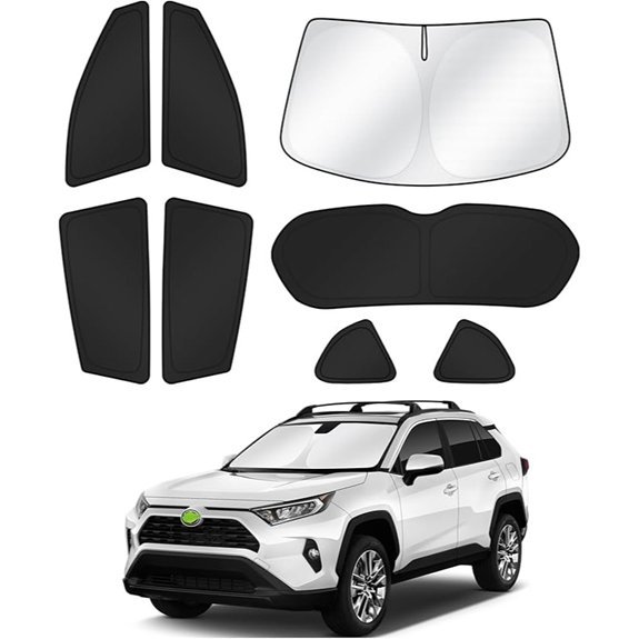 Canvcle Window Shades for Toyota RAV4 (8PCS)