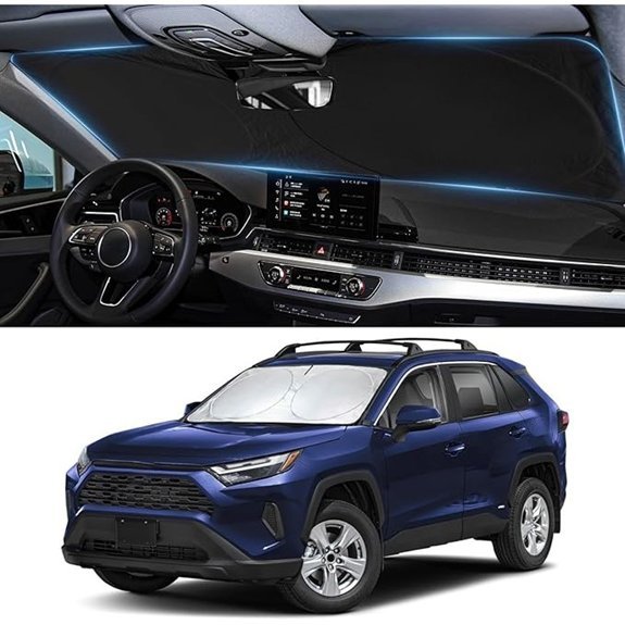 Sun Shade for Toyota RAV4 Windshield (2019-2025)