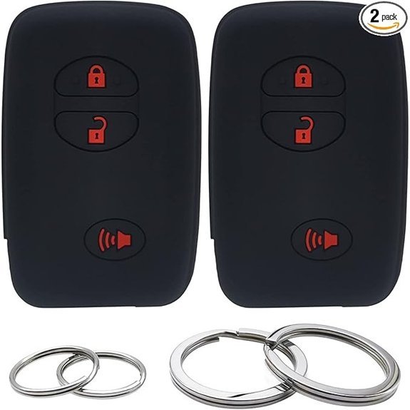 GFDesign Silicone Key Fob Cover for Toyota