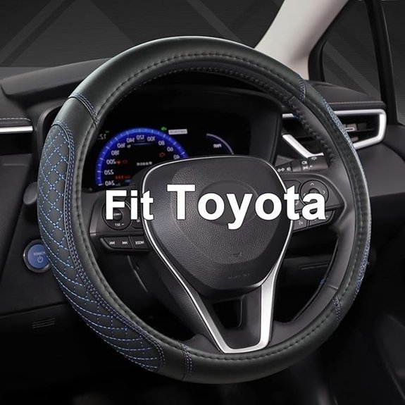West Llama Customized Steering Wheel Cover for Toyota