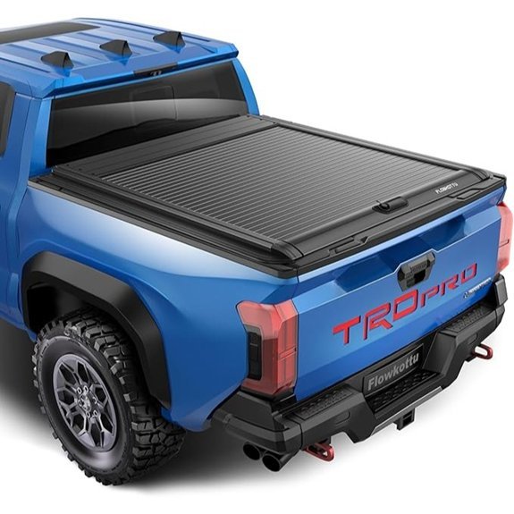 Flowkottu Retractable Tonneau Cover for Toyota Tacoma 5FT