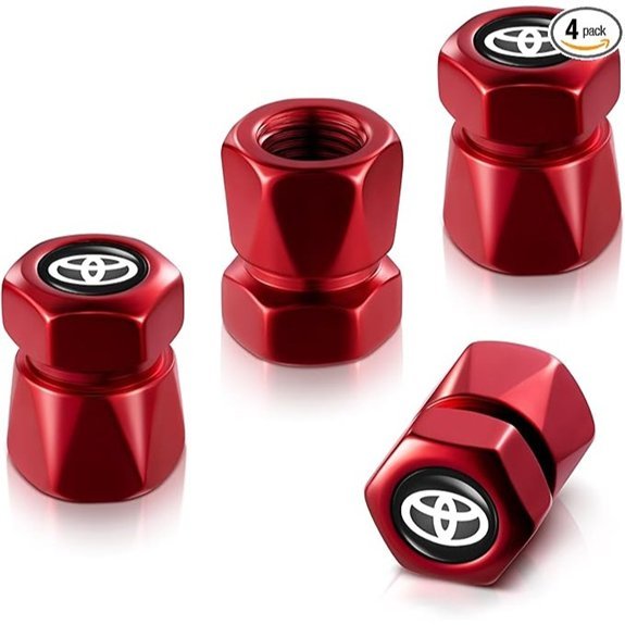 Tire Valve Stem Caps for Toyota 4-Pack