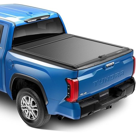 Flowkottu Retractable Tonneau Cover for Toyota Tundra 5.5FT