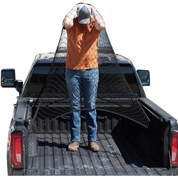 TacoNets Elastic Cargo Net for Truck Beds