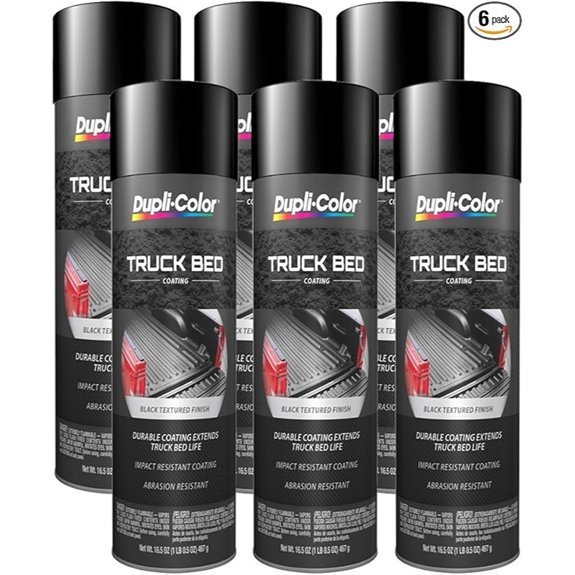 Dupli-Color TR250 Truck Bed Coating Aerosol (16.5 oz.) - Pack of 6