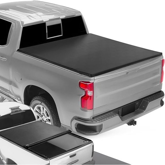 DNA Motoring Truck Bed Roll-Up Tonneau Cover