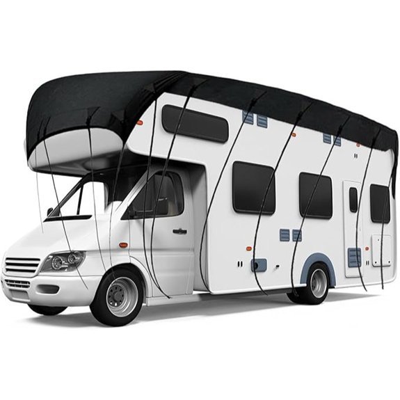 RV Roof Cover for 12-42 ft Truck Campers