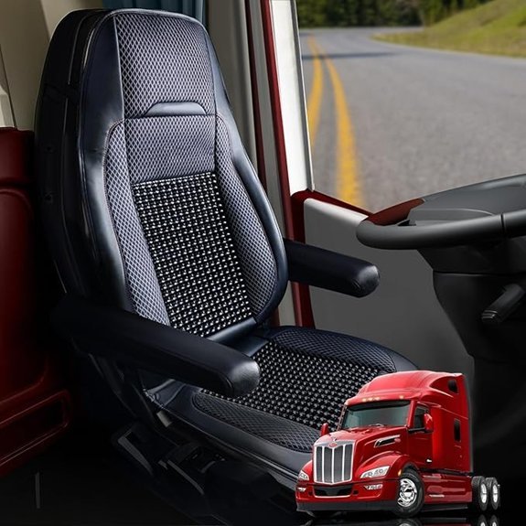 Semi Truck Beaded Seat Cover for Truckers
