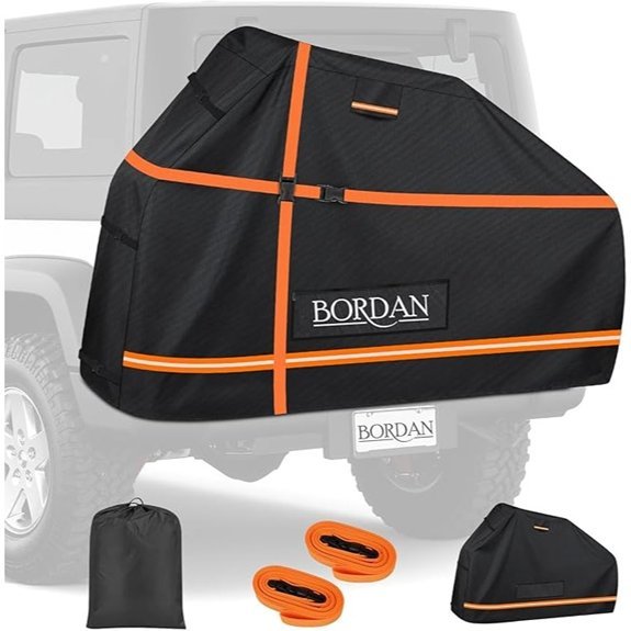 Bike Cover for Transporting 2 Bikes on Rack