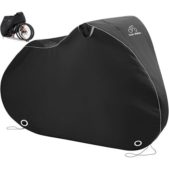 TeamObsidian Waterproof Bike Cover for 2 Bikes
