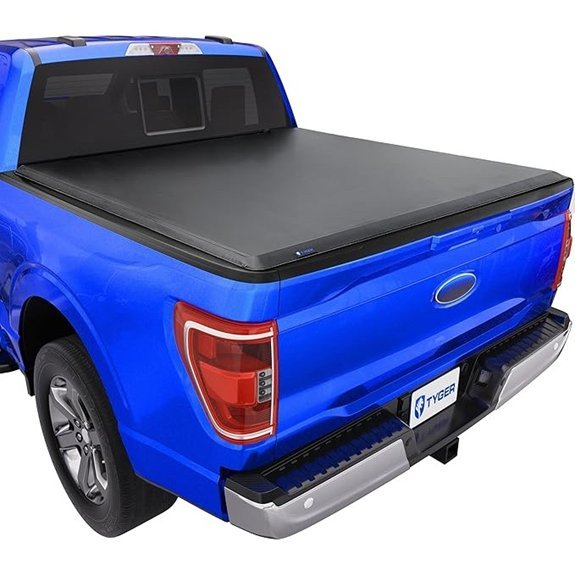 Tyger Auto T1 Soft Roll-Up Tonneau Cover (TG-BC1F9030)