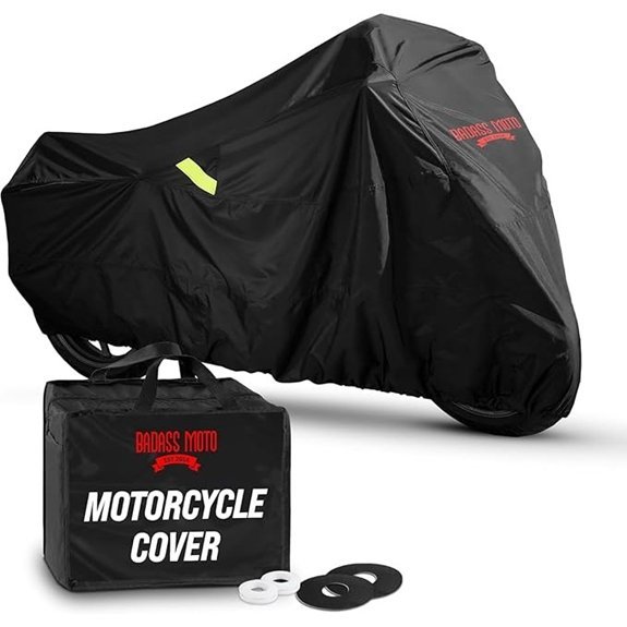 Badass Moto Ultimate Waterproof Motorcycle Cover (Large 97L)