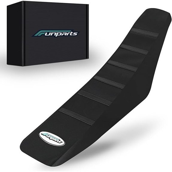 Funparts Universal Dirt Bike Seat Cover - Black