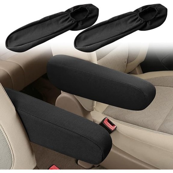 2PC Universal Car Front Seat Armrest Covers
