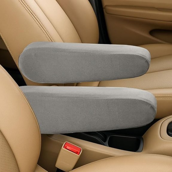 2PCS Universal Car Front Seat Armrest Covers