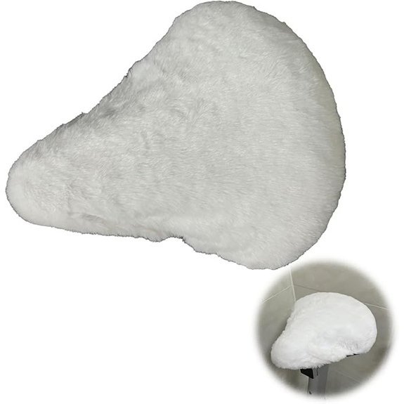 Imitation Sheepskin Bicycle Seat Cover (Universal Fit)