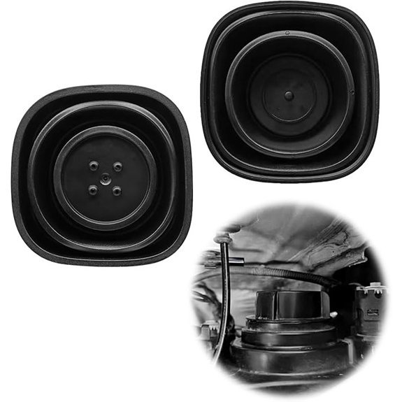Universal Rubber Headlight Dust Cover for Cars Trucks Vans
