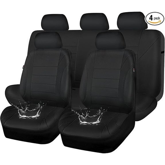 CAR PASS Neoprene Waterproof Seat Covers (Universal Fit)