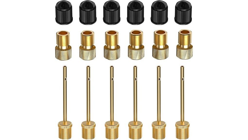 6 Pack Presta to Schrader Valve Adapter Review