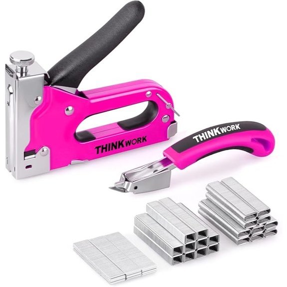 THINKWORK Heavy Duty Staple Gun (3 in 1)