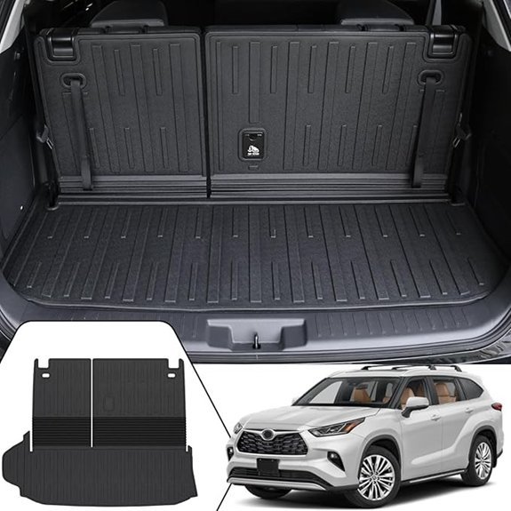 Toyota Highlander 2-in-1 TPE Cargo Mat Kit