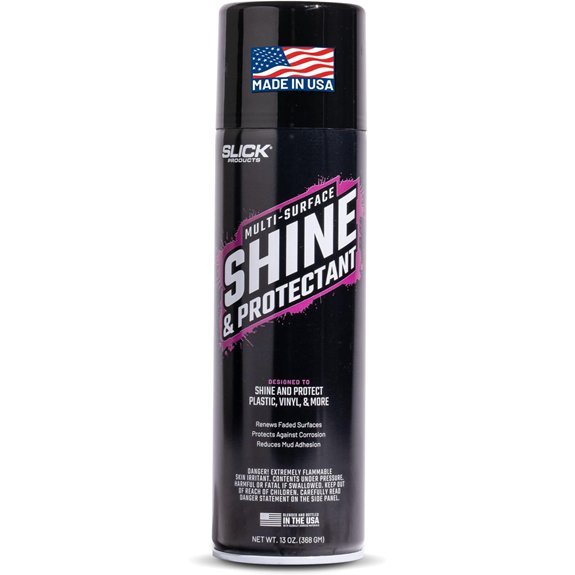 Slick Products Shine & Protectant Spray for Vinyl Rubber