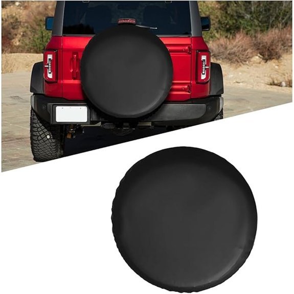 Car Spare Tire Cover 15 Inch Waterproof Protection