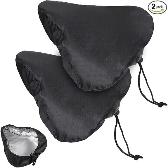 ElevateTech Waterproof Bicycle Seat Cover (2 Pcs)