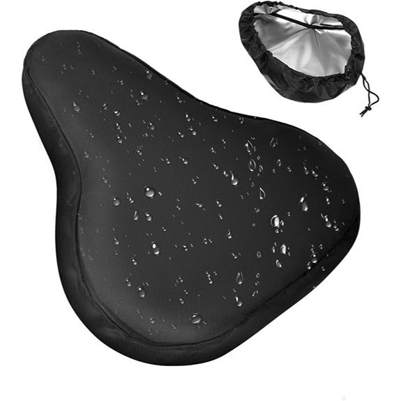 Apausvcm Waterproof Bike Seat Cover for Men and Women