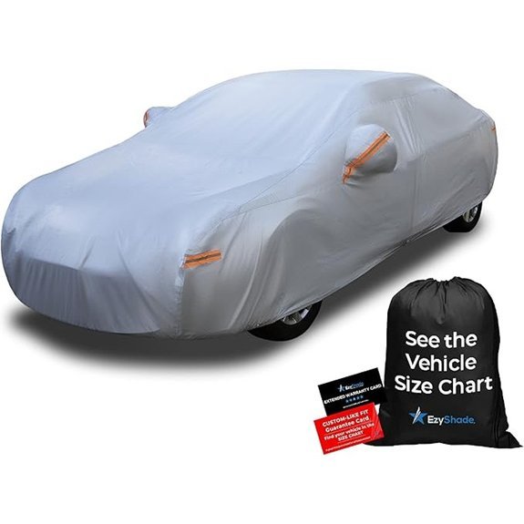 EzyShade 10-Layer Waterproof Car Cover Size A5