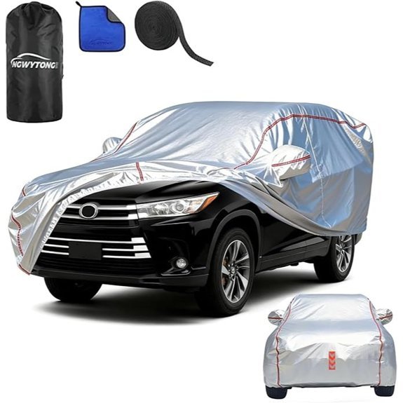 Car Cover Waterproof for Toyota Highlander 2001-2025