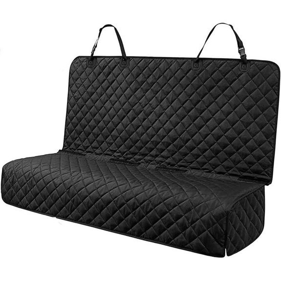 PETICON Waterproof Pet Bench Seat Cover for Cars