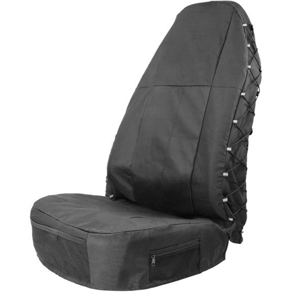 TIROL Waterproof Front Car Seat Cover for Vehicles