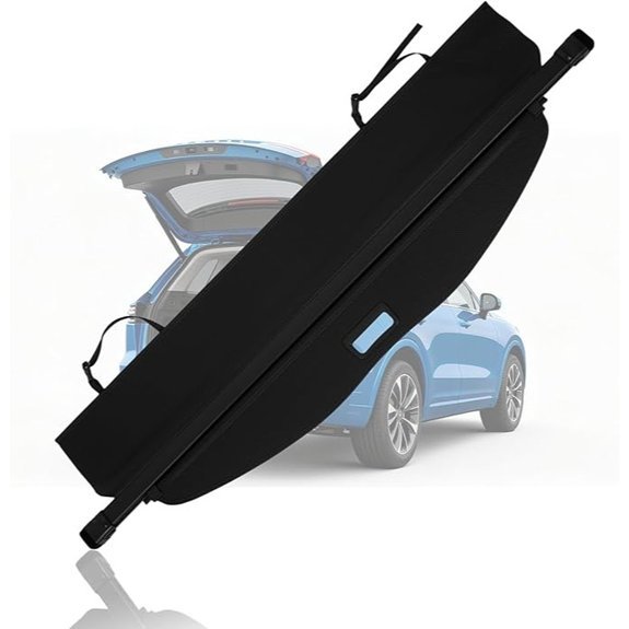 Toyota Highlander Retractable Cargo Cover Waterproof Privacy Shield