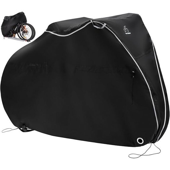 TeamObsidian Waterproof Bike Cover for 1 to 3 Bikes