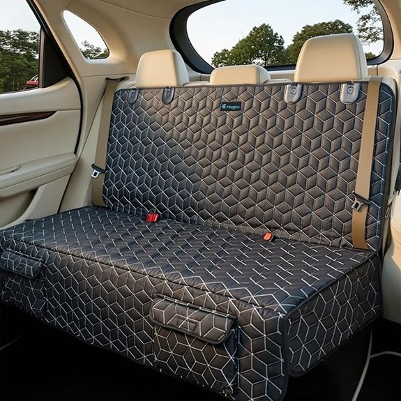 Meginc Waterproof Back Seat Dog Car Seat Cover