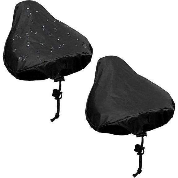 Waterproof Bike Seat Cover with Drawstring Protector