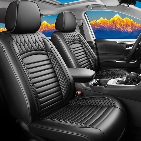 Toyota RAV4 Waterproof Faux Leather Car Seat Covers