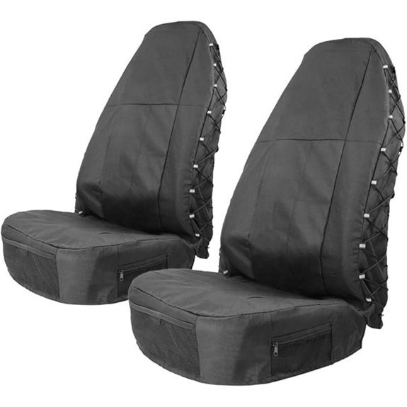 TIROL Waterproof Front Seat Covers (Pack of 2)