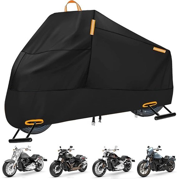 Motorcycle Cover Waterproof for Harley Davidson (Up to 96)
