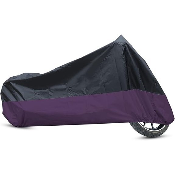 uxcell Waterproof Motorcycle Cover for Honda Bikes