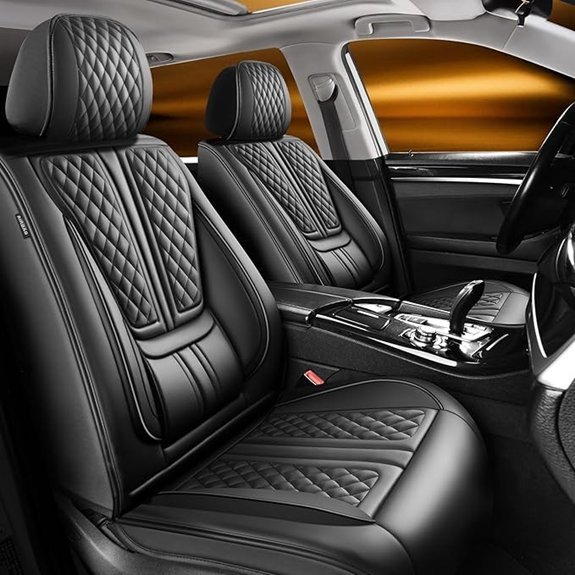 Fit RAV4 Waterproof Leather Car Seat Covers (Full Set)